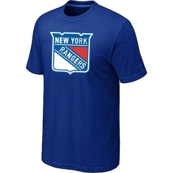 NHL New York Rangers Big & Tall Logo T-Shirt - Blue