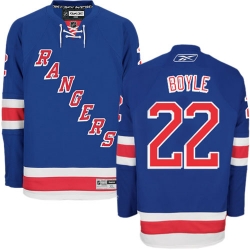 Dan Boyle Reebok New York Rangers Premier Royal Blue Home NHL Jersey
