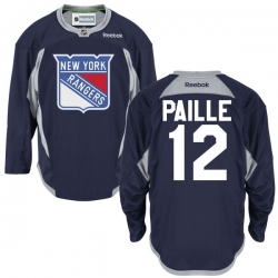 Daniel Paille Reebok New York Rangers Premier Navy Blue Alternate Practice Jersey