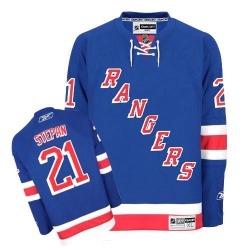 Derek Stepan Reebok New York Rangers Authentic Royal Blue Home NHL Jersey