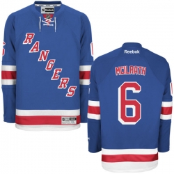 Dylan McIlrath Reebok New York Rangers Authentic Royal Blue Home Jersey