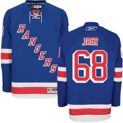 Jaromir Jagr Reebok New York Rangers Authentic Royal Blue Home NHL Jersey