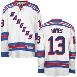 Kevin Hayes Youth Reebok New York Rangers Premier White Away NHL Jersey