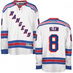Kevin Klein Reebok New York Rangers Authentic White Away Jersey