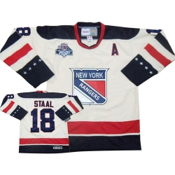 Marc Staal Reebok New York Rangers Premier White 2012 Winter Classic NHL Jersey