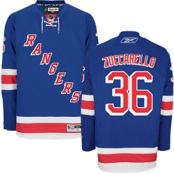 Mats Zuccarello Reebok New York Rangers Authentic Royal Blue Home NHL Jersey