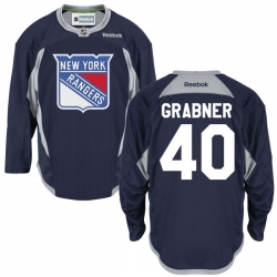 Michael Grabner Reebok New York Rangers Premier Navy Blue Alternate Practice Jersey
