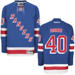 Michael Grabner Reebok New York Rangers Authentic Royal Blue Home Jersey