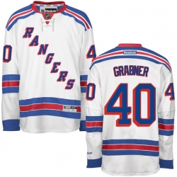 Michael Grabner Reebok New York Rangers Authentic White Away Jersey