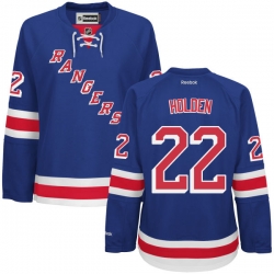 Nick Holden Women's Reebok New York Rangers Authentic Royal Blue Home Jersey