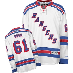 Rick Nash Reebok New York Rangers Authentic White Away NHL Jersey