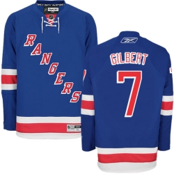 Rod Gilbert Reebok New York Rangers Authentic Royal Blue Home NHL Jersey
