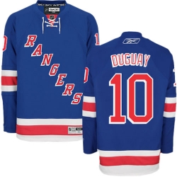 Ron Duguay Reebok New York Rangers Authentic Royal Blue Home NHL Jersey