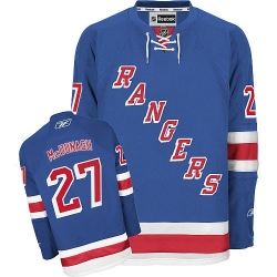 Ryan McDonagh Reebok New York Rangers Authentic Royal Blue Home NHL Jersey