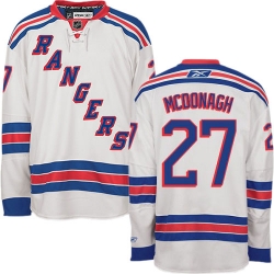 Ryan McDonagh Reebok New York Rangers Premier White Away NHL Jersey