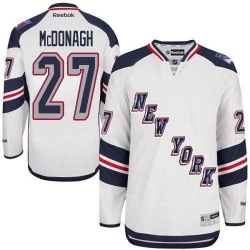Ryan McDonagh Reebok New York Rangers Authentic White 2014 Stadium Series NHL Jersey
