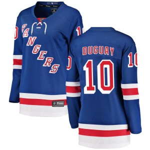 Ron Duguay Women's Fanatics Branded New York Rangers Breakaway Blue Home Jersey