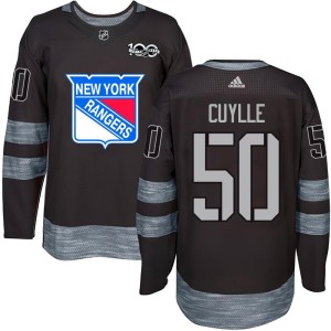 Will Cuylle Youth New York Rangers Authentic Black 1917-2017 100th Anniversary Jersey