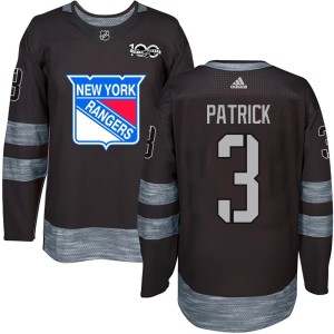 James Patrick Youth New York Rangers Authentic Black 1917-2017 100th Anniversary Jersey