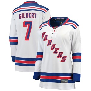 Rod Gilbert Women's Fanatics Branded New York Rangers Breakaway White Away Jersey