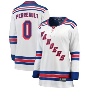 Gabriel Perreault Women's Fanatics Branded New York Rangers Breakaway White Away Jersey