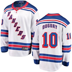 Ron Duguay Men's Fanatics Branded New York Rangers Breakaway White Away Jersey
