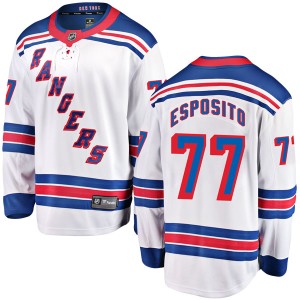 Phil Esposito Men's Fanatics Branded New York Rangers Breakaway White Away Jersey
