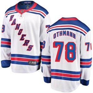Brennan Othmann Men's Fanatics Branded New York Rangers Breakaway White Away Jersey
