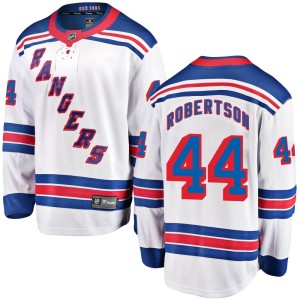 Matthew Robertson Men's Fanatics Branded New York Rangers Breakaway White Away Jersey