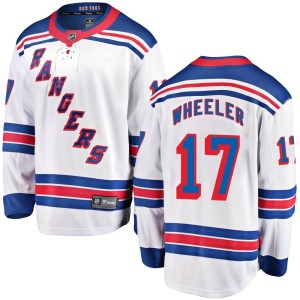 Blake Wheeler Men's Fanatics Branded New York Rangers Breakaway White Away Jersey