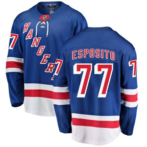 Phil Esposito Men's Fanatics Branded New York Rangers Breakaway Blue Home Jersey
