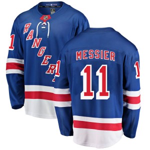 Mark Messier Men's Fanatics Branded New York Rangers Breakaway Blue Home Jersey