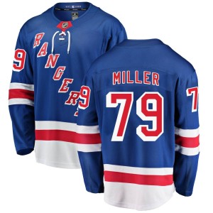 K'Andre Miller Men's Fanatics Branded New York Rangers Breakaway Blue Home Jersey