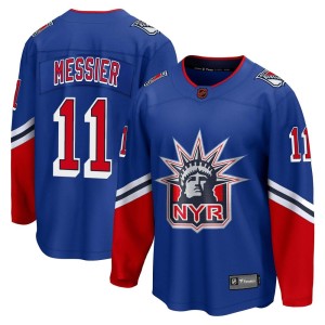 Mark Messier Men's Fanatics Branded New York Rangers Breakaway Royal Special Edition 2.0 Jersey