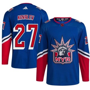 Alex Kovalev Men's Adidas New York Rangers Authentic Royal Reverse Retro 2.0 Jersey