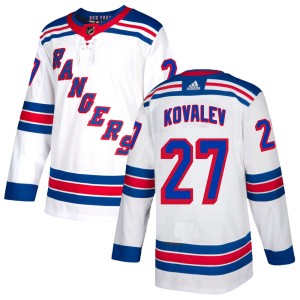 Alex Kovalev Youth Adidas New York Rangers Authentic White Jersey