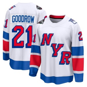 Barclay Goodrow Men's Fanatics Branded New York Rangers Breakaway White 2024 Stadium Series Jersey