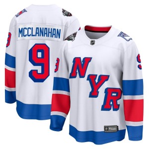 Rob Mcclanahan Men's Fanatics Branded New York Rangers Breakaway White 2024 Stadium Series Jersey