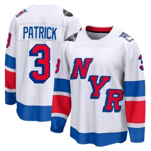 James Patrick Men's Fanatics Branded New York Rangers Breakaway White 2024 Stadium Series Jersey