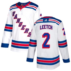 Brian Leetch Men's Adidas New York Rangers Authentic White Jersey