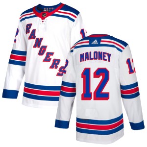 Don Maloney Men's Adidas New York Rangers Authentic White Jersey