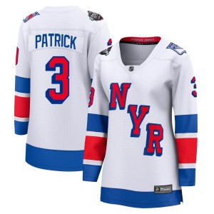 James Patrick Women's Fanatics Branded New York Rangers Breakaway White 2024 Stadium Series Jersey