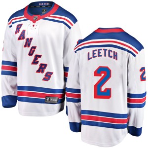 Brian Leetch Youth Fanatics Branded New York Rangers Breakaway White Away Jersey
