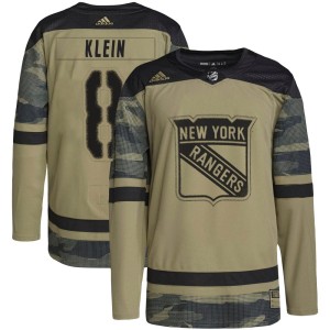 Kevin Klein Youth Adidas New York Rangers Authentic Camo Military Appreciation Practice Jersey