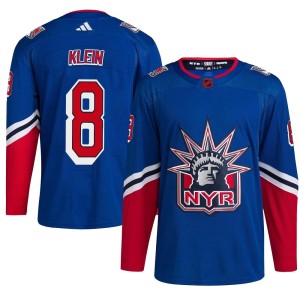 Kevin Klein Youth Adidas New York Rangers Authentic Royal Reverse Retro 2.0 Jersey