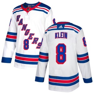 Kevin Klein Youth Adidas New York Rangers Authentic White Jersey